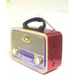 Everton SHOP-RT-301 Nostaljik Görünümlü Bluetoothlu Mp3 Çalar Radyo Müzik Kutusu RT301 - Kahverengi