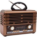 Everton Uygunayakala Everton RT-812 Usb-Sd-Fm Nostaljik Radyo Müzik Kutusu - Kahverengi