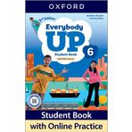 Everybody Up: Level 6: Student Book with Online Practice: Print Student Book and 2 years' access to Online Practice and Student Resources, available on Oxford English Hub.
