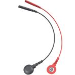 Everyway4all iStim TENS/EMS/IF Geçmeli Kurşun Kablo Adaptörleri/2 mm Pin Konektörünü 3,5 mm Geçmeli Konektöre Dönüştürme (4 Adet)