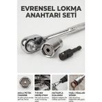 Evgereçlerim Evrensel Akıllı Lokma Anahtar Seti Tüm Somun Cıvatalar Için