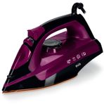 Evia EA-4115S Jett 2200 Watt Seramik Tabanlı 160 G Etkili Şok Siyah Mor Buharlı Ütü