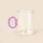 Evidea | Acar Kuplu Cam Kupa - Renkli - 450 ml