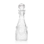 Evidea | Alegre Glass Fleur De Lis Kapaklı Karaf - 14x33 cm