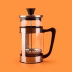 Evidea | Alpina French Press - Şeffaf / Gri / Siyah - 1 lt