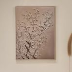 Evidea Deco Bloom Krem 100x75 cm Kanvas Tablo