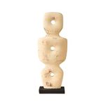 Evidea Deco Eskitme Bej - 36 cm İskandinav Dekor