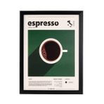 Evidea Deco Espresso Yeşil 30x40 cm Pano