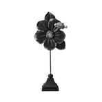 Evidea Deco Fiore Siyah Gümüş 32 cm Dekor