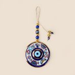 Evidea Deco Flowers And Moon Renkli 13 cm Nazarlık