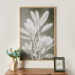 Evidea Deco Green Culture Kanvas Tablo - Beyaz / Yeşil - 90X60 cm - Beyaz - Yeşil - 90 x 60 cm