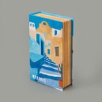 Evidea Deco Mykonos Mavi 19.5x12x5 cm Dekoratif Kutu