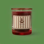 Evidea Deco Nautical Fun Kırmızı 130 gr Mum