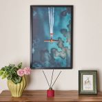 Evidea Deco Plain Mavi 40x60 cm Tablo