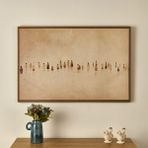 Evidea Deco Sociedad Bej 90x60 cm Tablo