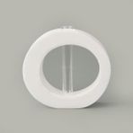 Evidea Deco Solid Beyaz 13 cm Dekor