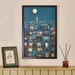 Evidea Deco Voisins Mavi 40x60 cm Tablo