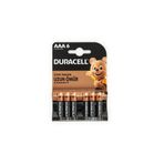 Evidea Duracell Basic İnce 6'lı AAA Kalem Pil