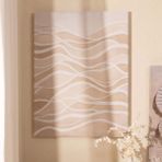 Evidea | Evidea Deco Kum Dalgası Kanvas Tablo - Bej - 75x100 cm