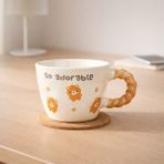 Evidea | Evidea Kitchen Ayıcıklı Seramik Kupa - Beyaz - 300 ml