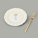 Evidea | Evidea Kitchen Limecello Porselen Pasta Tabağı - Renkli - 20 cm