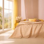 Evidea | Evidea Soft Avena Çift Kişilik Yatak Örtüsü - Renkli - 220x230 cm