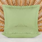 Evidea | Evidea Soft Basic Oxford Saten 2'li Yastık Kılıfı - Yeşil - 50x70 cm