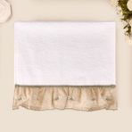 Evidea | Evidea Soft Green Culture Twin Papatya Desenli El Havlusu - Ekru - 30x50 cm