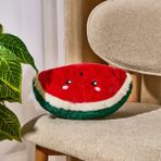 Evidea | Evidea Soft Karpuz Figürlü Yastık - Kırmızı - 30x18 cm