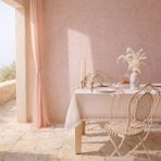 Evidea | Evidea Soft Pane Ekru 150x200 cm Dantelli Masa Örtüsü
