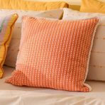Evidea | Evidea Soft Raile Kırlent - Kiremit - 45x45 cm