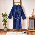 Evidea | Evidea Soft Robe Bornoz - Lacivert - L/XL Beden