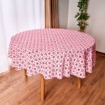 Evidea | Evidea Soft Sweat Yuvarlak Masa Örtüsü - Renkli - 150x150 cm