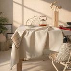 Evidea Faralya Soft Bej 140x220 cm Masa Örtüsü