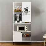 Evidea Fly Mobilya Signor Beyaz 80 cm Çok Amaçlı Dolap