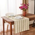 Evidea Freya Soft Yeşil Ekru 50x130 cm Runner