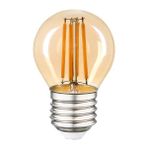 Evidea | Heka G45 Bal Cam 6W E27 Mini Led Ampul - 2500K Gün Işığı