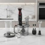 Evidea | Homend Functionall 2851H Mutfak Robotu – Siyah / Kırmızı - 2000 Watt