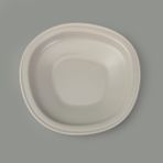 Evidea Kitchen Bloom Çukur Gri 23 cm Yemek Tabağı