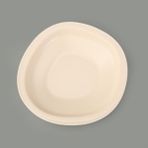 Evidea Kitchen Bloom Çukur Krem 23 cm Yemek Tabağı