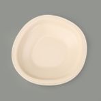 Evidea Kitchen Bloom Çukur Yemek Tabağı - Krem - 23 cm - Montajsız