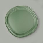 Evidea Kitchen Bloom Servis Tabağı - Yeşil - 29 cm - Montajsız
