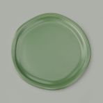 Evidea Kitchen Bloom Yeşil 24 cm Pasta Tabağı