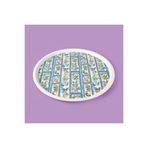 Evidea Kitchen Blue Toya Renkli 36x36 cm Yuvarlak Tepsi