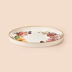 Evidea Kitchen Flowely Oval Renkli 42 cm Tepsi