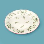 Evidea Kitchen Gonca Porselen Renkli 20 cm Tatlı Tabağı