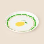 Evidea Kitchen Lemon Tatlı Tabağı - Renkli - 19 cm - Montajsız