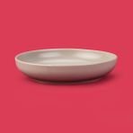 Evidea Kitchen Nordic Çukur Yemek Tabağı - Gri - 22 cm - Montajsız