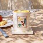Evidea Kitchen Summer Renkli 290 ml Kupa