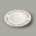 Evidea Kitchen The Fresh Taste Renkli 26 CM Porselen Makarna Tabağı